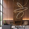 Falling Rings Chandelier