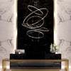 Falling Rings Chandelier