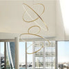 Falling Rings Chandelier