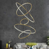 Falling Rings Chandelier