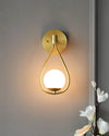 Drop Glass Wall Lamp