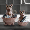Cat or Dog Figure with tray
