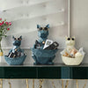 Cat or Dog Figure with tray
