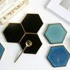 Portavasos Hexagonales Cerámica