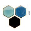 Portavasos Hexagonales Cerámica
