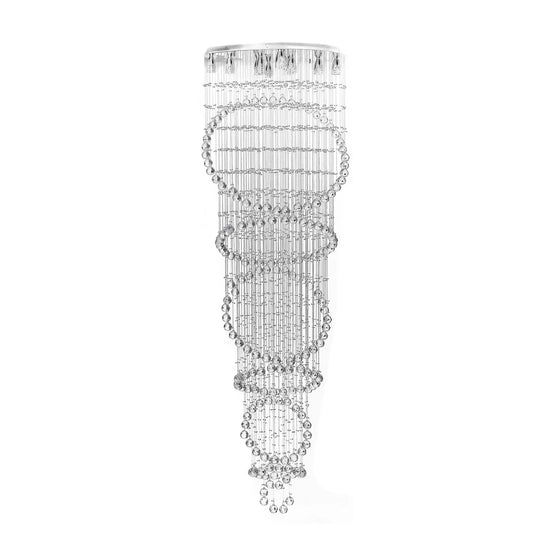 Crystal Rings Chandelier