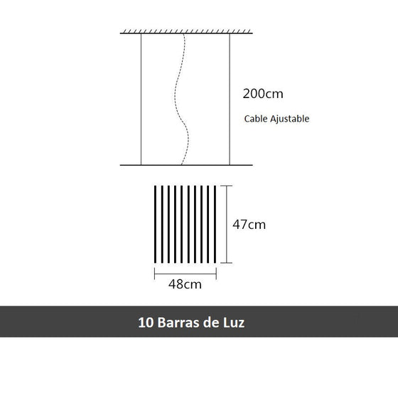 Lámpara Colgante Omega Outlet