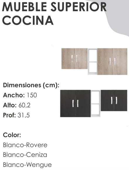 Mueble Superior Cocina.