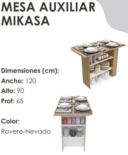 Mesa Auxiliar Mikasa.