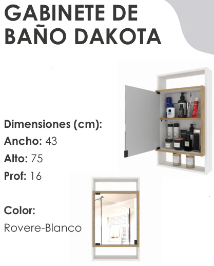 Gabinete de Baño DAKOTA.