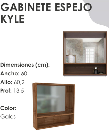 Gabinete Espejo KYLE.