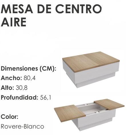 Mesa de Centro Aire.