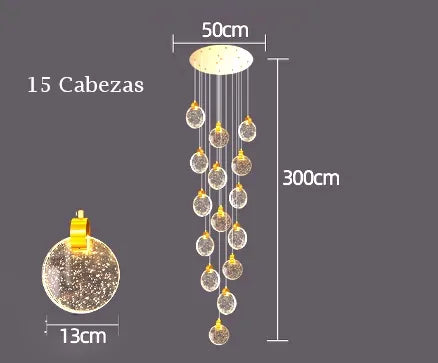 Marseille chandelier