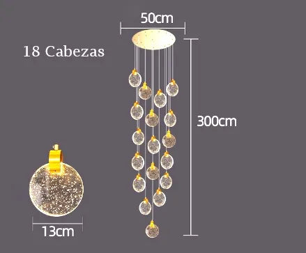 Marseille chandelier