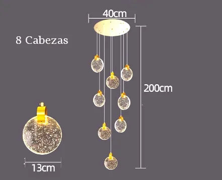 Marseille chandelier