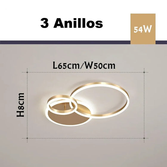 Lámpara Circle Wave