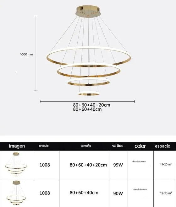 Pendant Lamp Rings 