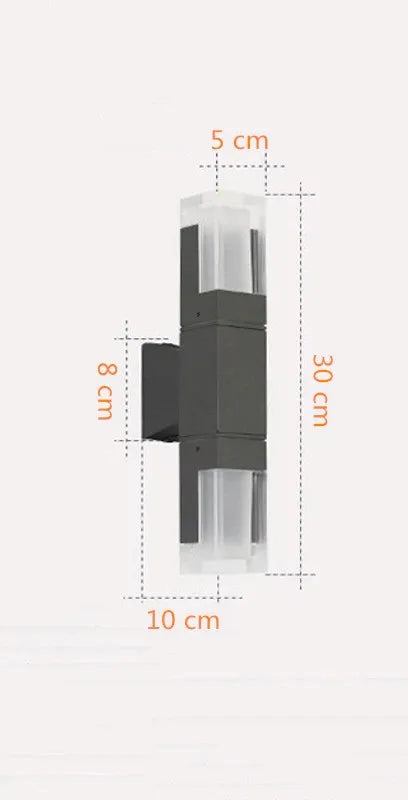 Cube Outdoor Lamp