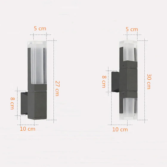 Cube Outdoor Lamp