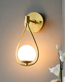  Lámpara de Pared Gota de Cristal