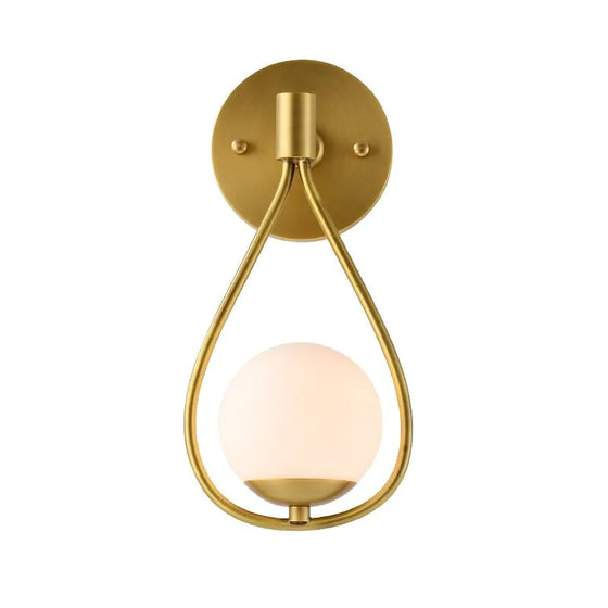 Drop Glass Wall Lamp