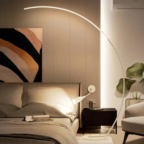 Crescent Floor Lamp