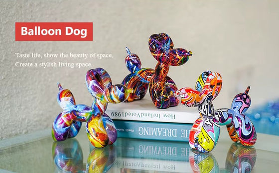 Escultura Perro de Globo