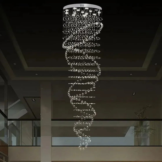 Crystal Rings Chandelier
