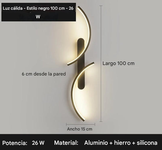 Lámpara de Pared Lune