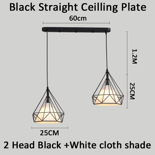Städtische geometrische Pendelleuchte