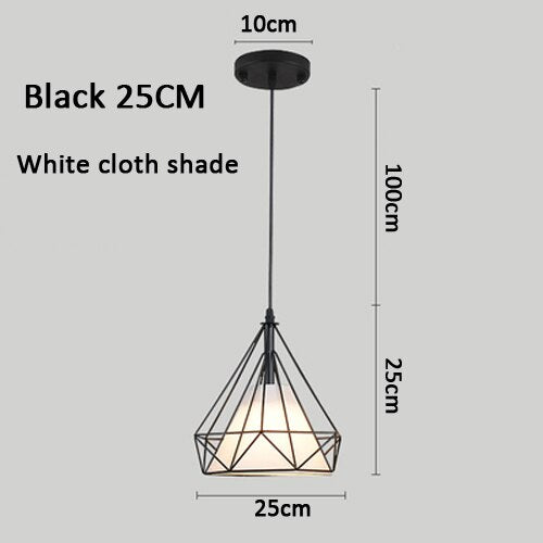 Städtische geometrische Pendelleuchte
