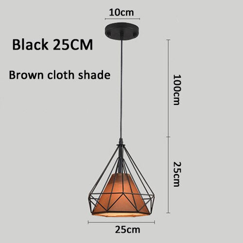 Städtische geometrische Pendelleuchte