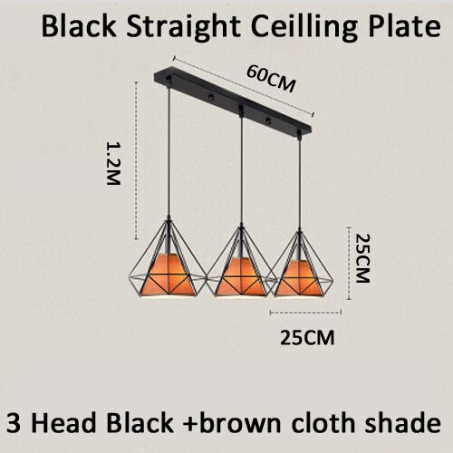 Städtische geometrische Pendelleuchte