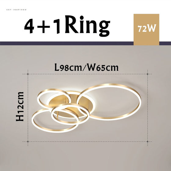 Circle Wave Lamp