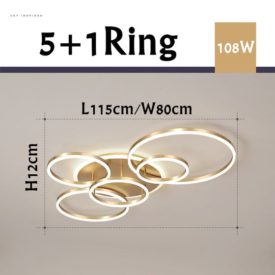 Circle Wave Lamp