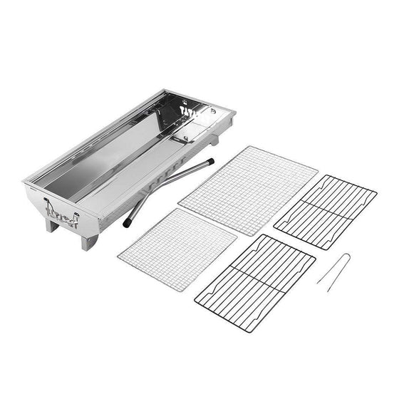 Asador Portátil Acero Inoxidable