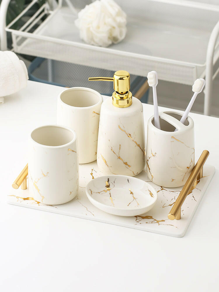 Turno Marble Set 6 piezas.
