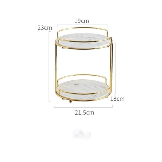 Circular Organizer Tray 2 Ebenen