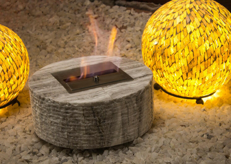 Chimenea Ecológica Turno Blanca