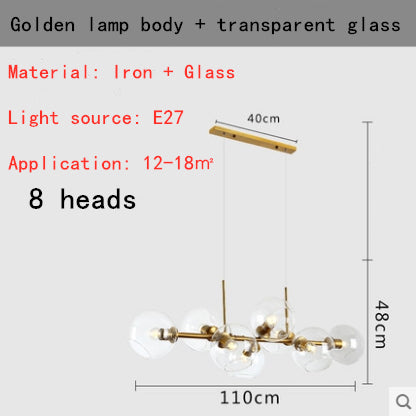 Industrial Pearl Pendant Lamp