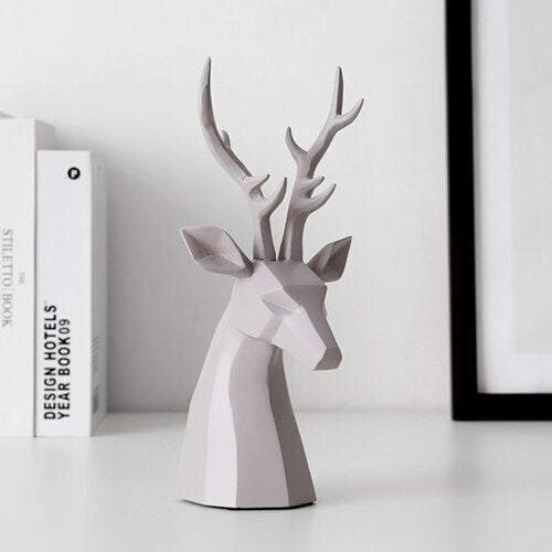 Resin Deer Figure