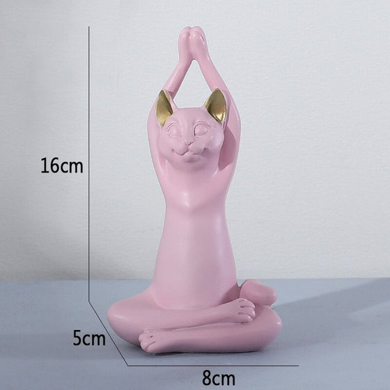 Pink Cat Figure