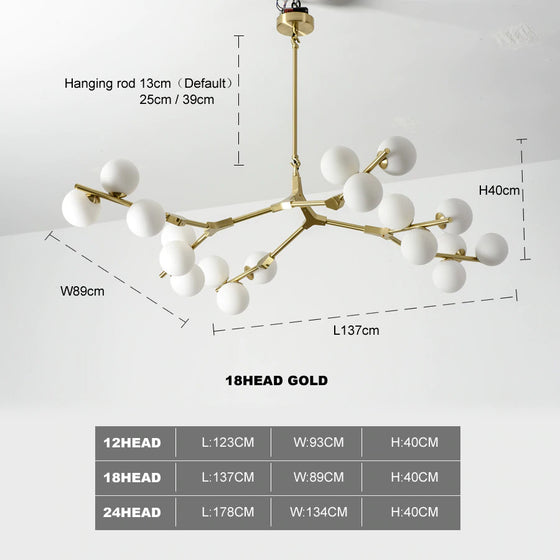 Pearl Tree Pendant Lamp