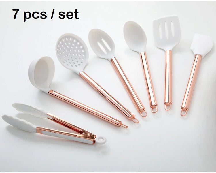 Set Utensilios de Silicona Luxury Line.