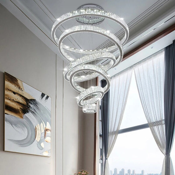 Diamond Ring Chandelier