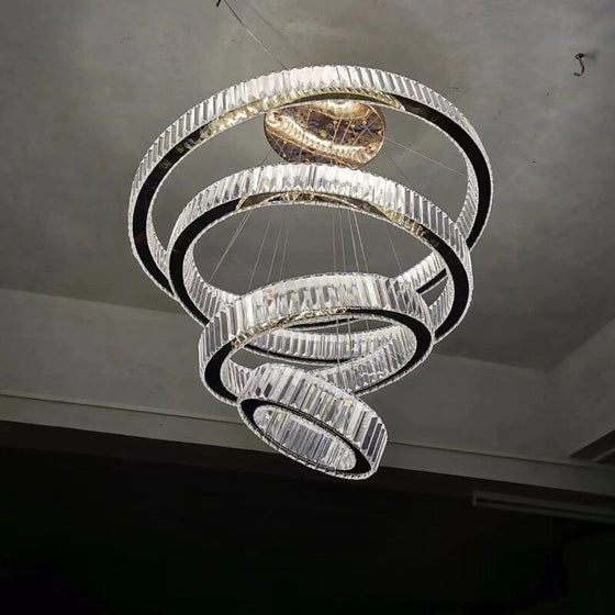 Diamond Ring Chandelier