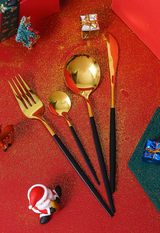 Set cubiertos 24 pzs