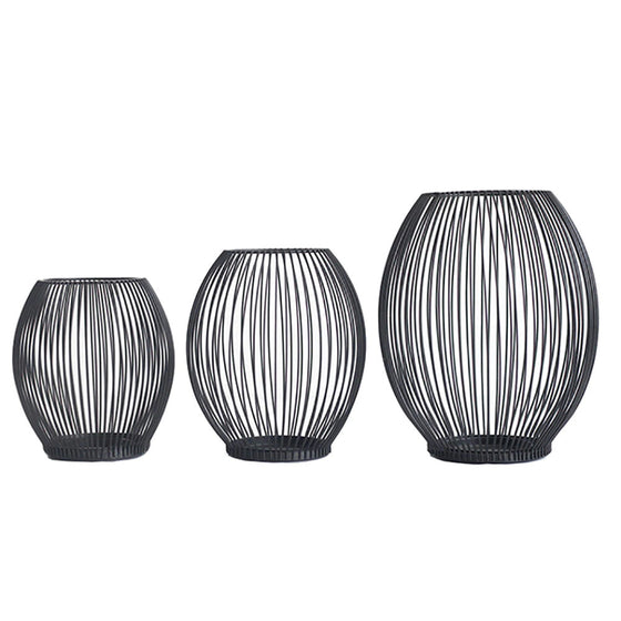 Set 3 Cage Vases