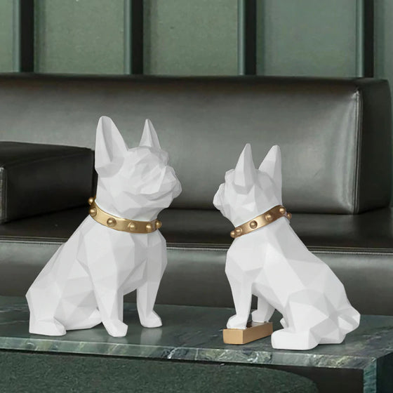 Resin Dog Figure