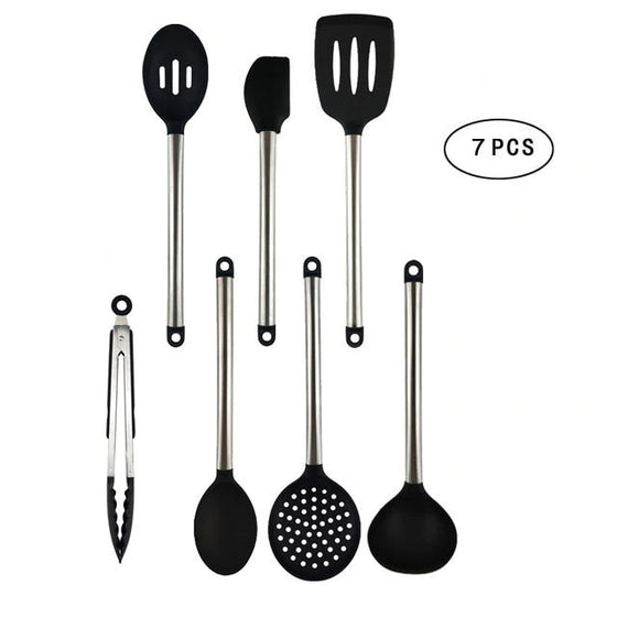 Luxury Line Silicone Utensils Set